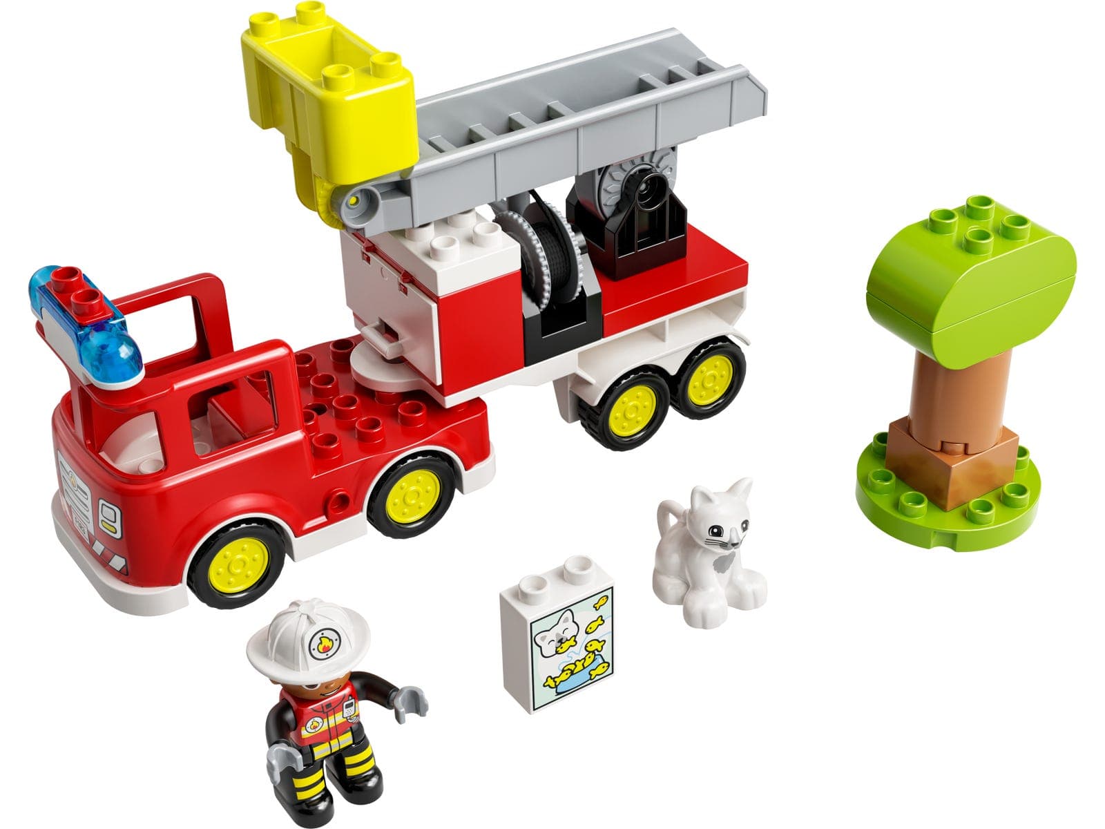 Le camion de pompiers