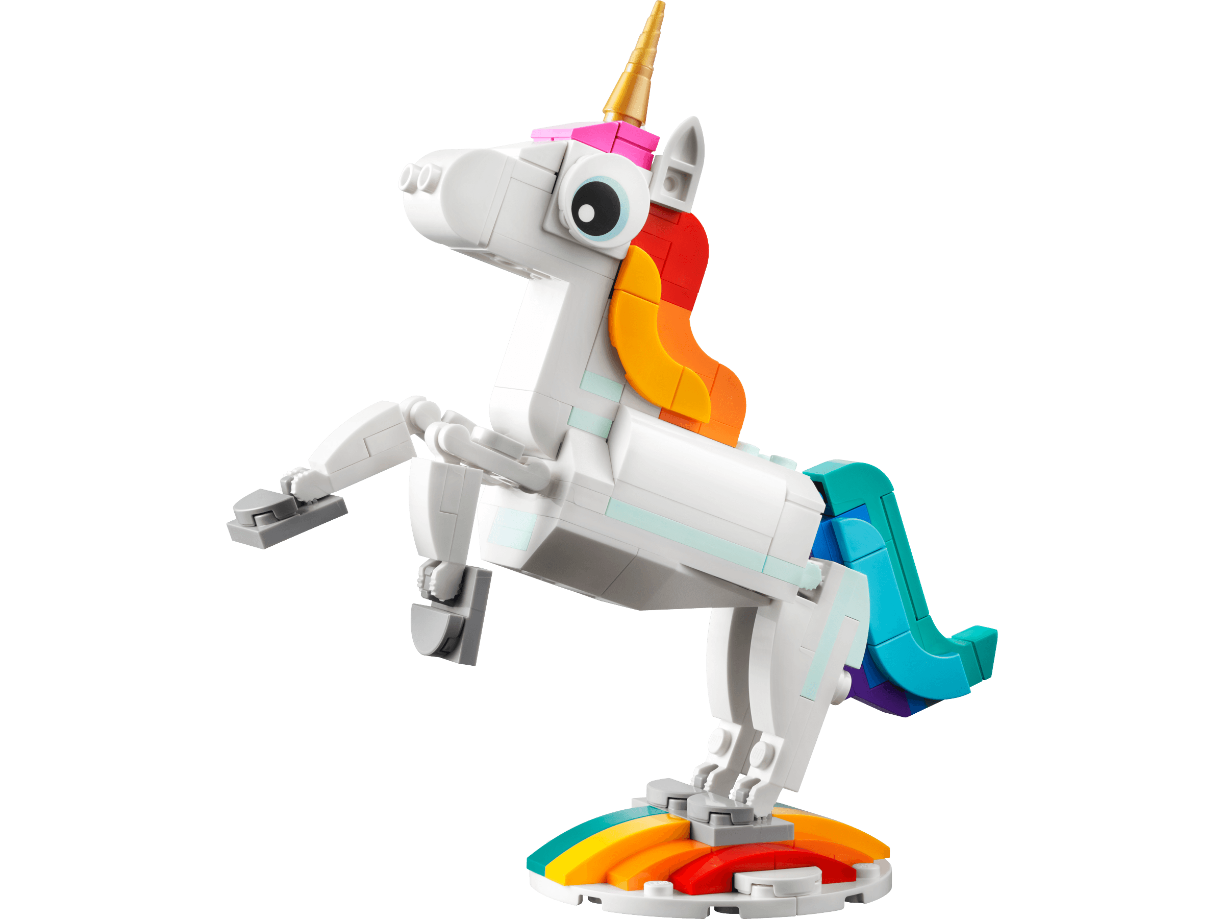 Boîte du set LEGO 31140 Creator 3-en-1 La licorne magique