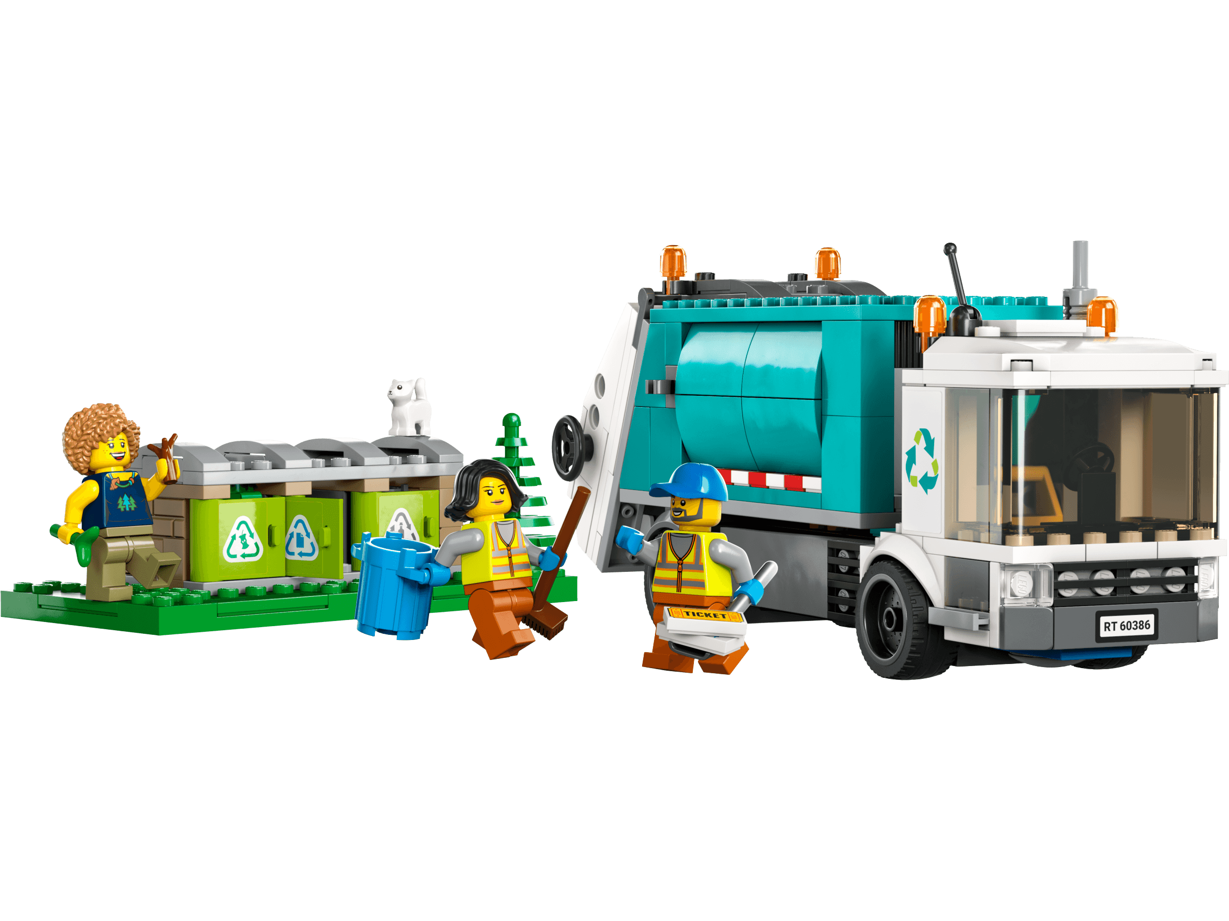 Le camion de recyclage